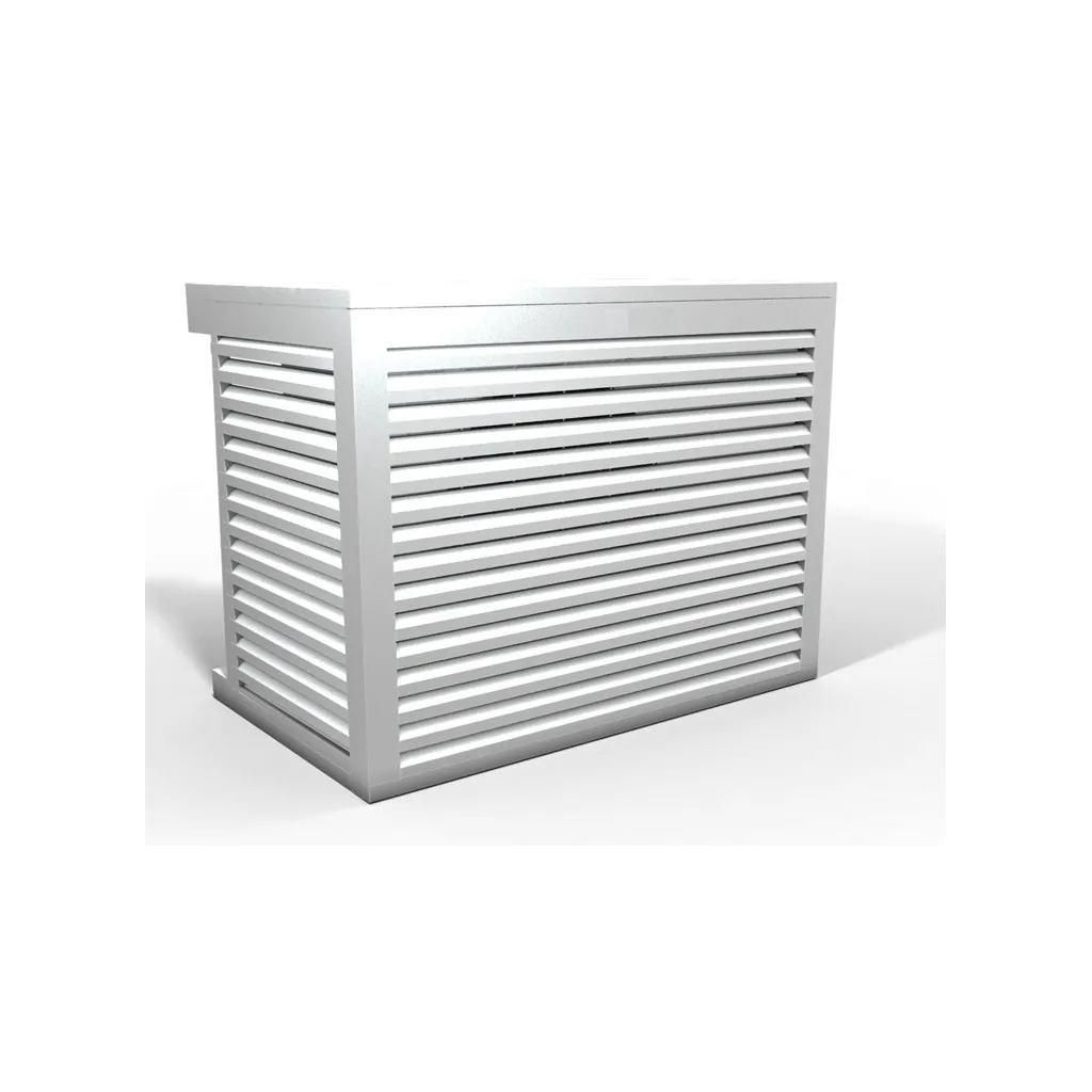 X-Protect Alu Varmepumpehus hvit