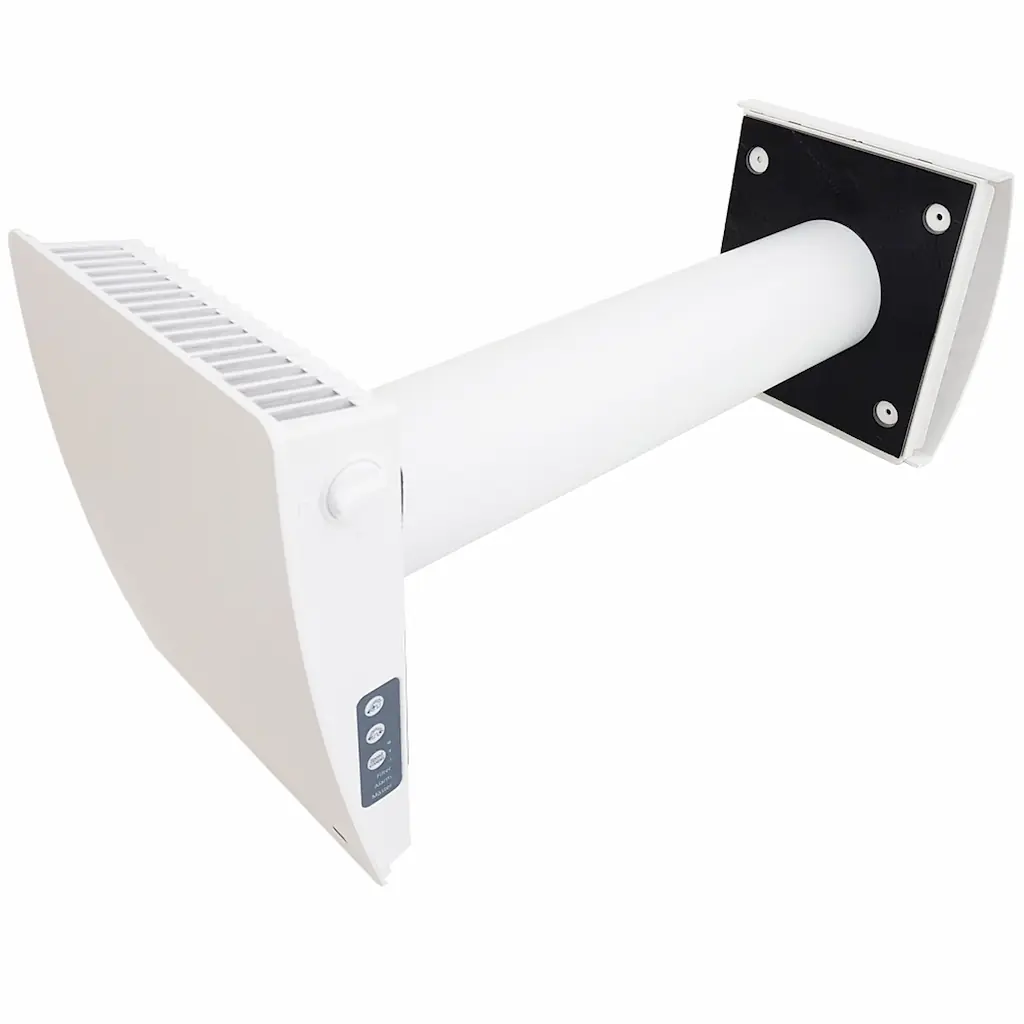 romventilator med varmegjenvinning