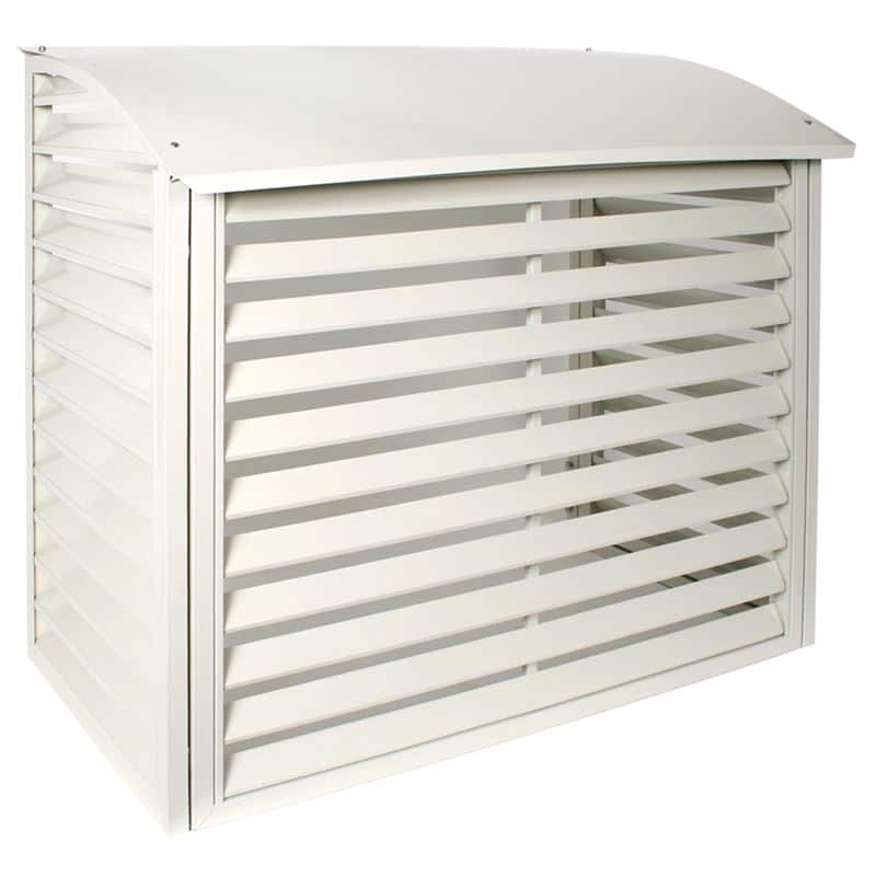 X-Cover Varmepumpehus hvit